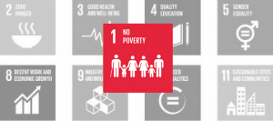 SDG 1: No Poverty Red Icon